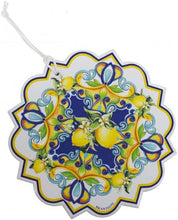 Carica l&#39;immagine nel visualizzatore di Gallery, SOTTOPENTOLA CERAMICA E SUGHERO &quot; CITRUS&quot; ( CM.20)
