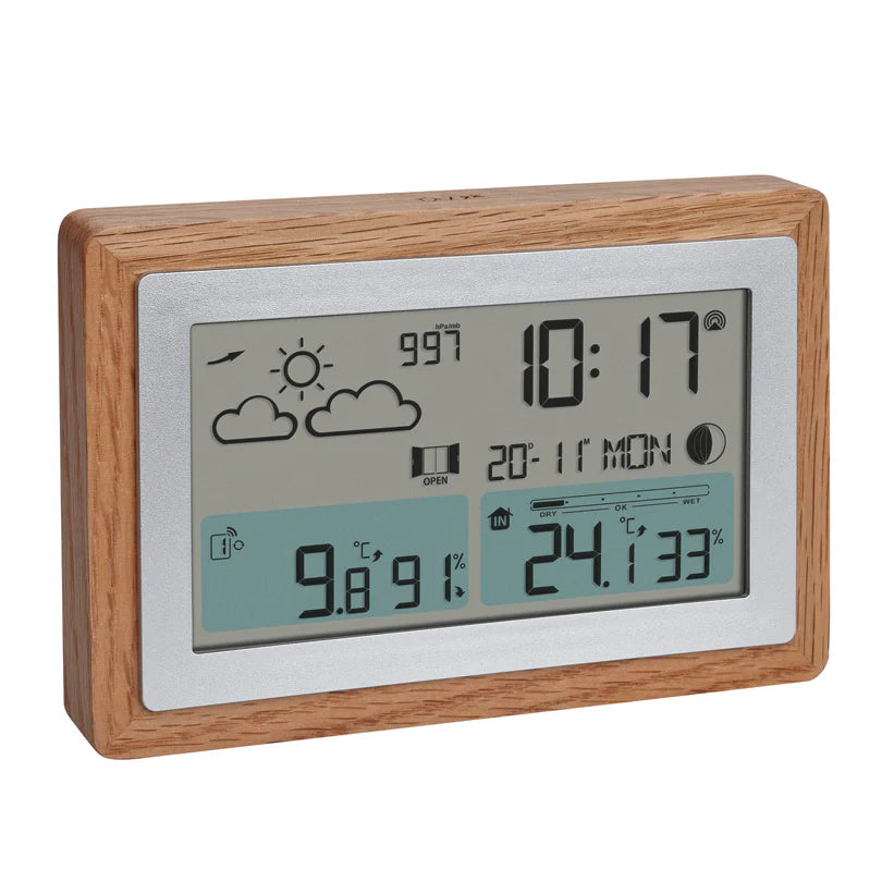 STAZIONE METEREOLOGICA RADIOC.C/TRASMETTITORE INCLUSO (CM. 15X2,7X10)