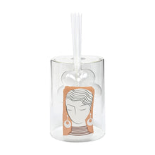 Carica l&#39;immagine nel visualizzatore di Gallery, BOTTIGLIA  IN VETRO PER PROFUMO  C/BAST.( 70 ML)CM. 10 H

