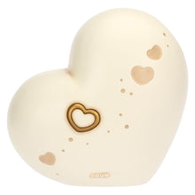 Carica l&#39;immagine nel visualizzatore di Gallery, VASO IN CERAMICA &quot; CUORE&quot;( CM. 25,1X18,3X24,1)
