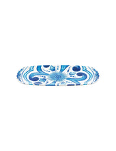 Carica l&#39;immagine nel visualizzatore di Gallery, VASSOIETTO RETT. IN MELAMINA &quot; BLUES&quot; CM.39,5X16,5,2,5H
