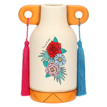 Carica l&#39;immagine nel visualizzatore di Gallery, VASO IN CERAMICA&quot; FRIDA KAHLO&quot; CM. 16X22H

