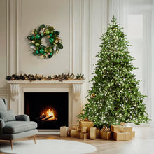 Carica l'immagine nel visualizzatore di Gallery, ALBERO DI NATALE PINO LUXURY 3000 LED CM. 180H x140
