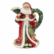 Carica l'immagine nel visualizzatore di Gallery, BROCCA BABBO NATALE IN CERAMICA FITZ &amp; FLOYD CM.  25,5 x32 H( LT.1,4)
