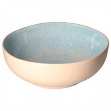 Carica l&#39;immagine nel visualizzatore di Gallery, INSALATIERA &quot;FUSE&quot; IN CERAMICA STONEWARE CM. 26 ( AZZURRO/ROSA)
