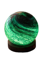 Carica l&#39;immagine nel visualizzatore di Gallery, LAMPADA IN VETRO&quot; ASTRAGLASS&quot; CM. 12X13 (STELLAR OCEAN/POLAR CLOUD)
