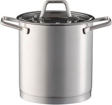 Carica l'immagine nel visualizzatore di Gallery, PASTAIOLA IN ACCIAIO INOX 7 LT." FREE"
