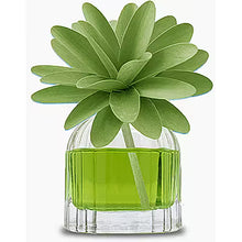 Carica l'immagine nel visualizzatore di Gallery, PROFUMATORE PER AMBIENTE "FLOWER"IN VETRO C/FIORE IN LEGNO DI BETULLA CL.60
