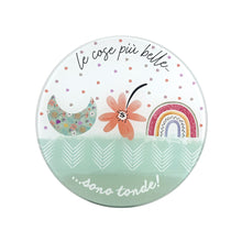 Carica l'immagine nel visualizzatore di Gallery, SOTTOPENTOLA IN VETRO "POSITIVETIME" CM. 20 VARI DECORI
