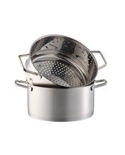 Carica l'immagine nel visualizzatore di Gallery, VAPORIERA IN ACCIAIO INXO " FREE" 6 LT. ( CM. 26x22H)
